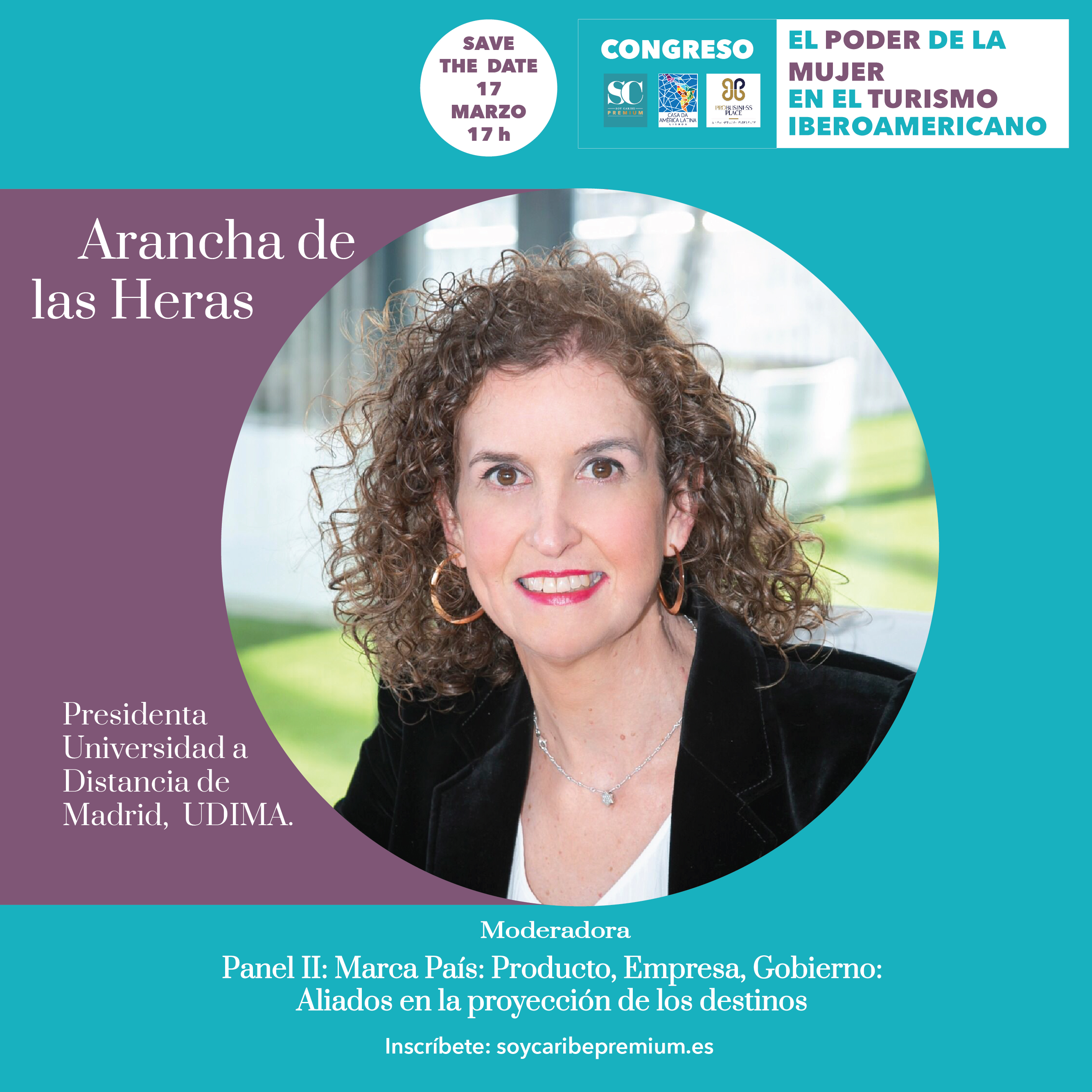 Arancha de las Heras, activa protagonista en la Semana de la Mujer UDIMA